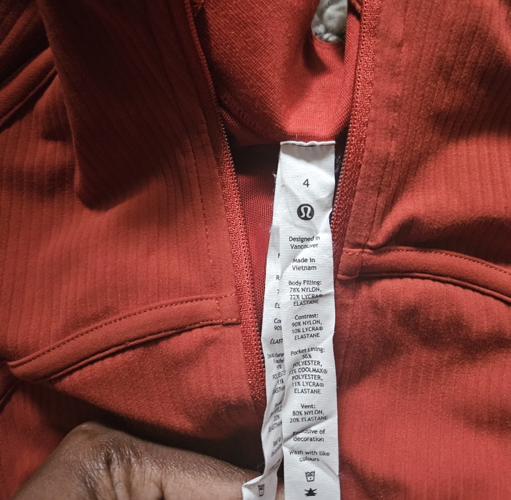 Lululemon Ribbed Nulu Cropped Define Jacket - Picture 6 of 8